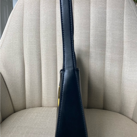 Melolila Crescent Shoulder Bag – Y2K Black Purse w/ Gold Hardware | $38 Retail - Picture 4 of 11